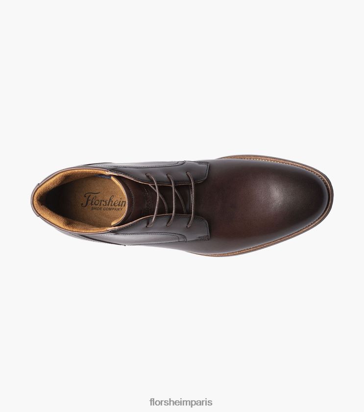 bottines chukka à bout uni rucci Florsheim Hommes TBZJJL58 chaussure brun