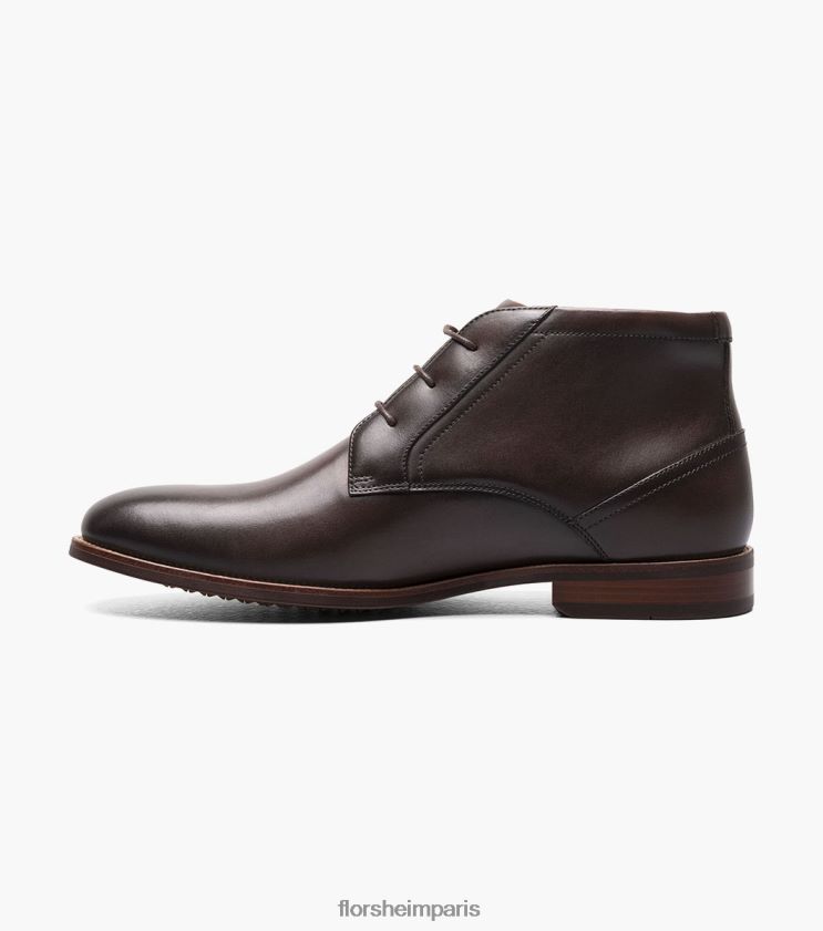 bottines chukka à bout uni rucci Florsheim Hommes TBZJJL58 chaussure brun