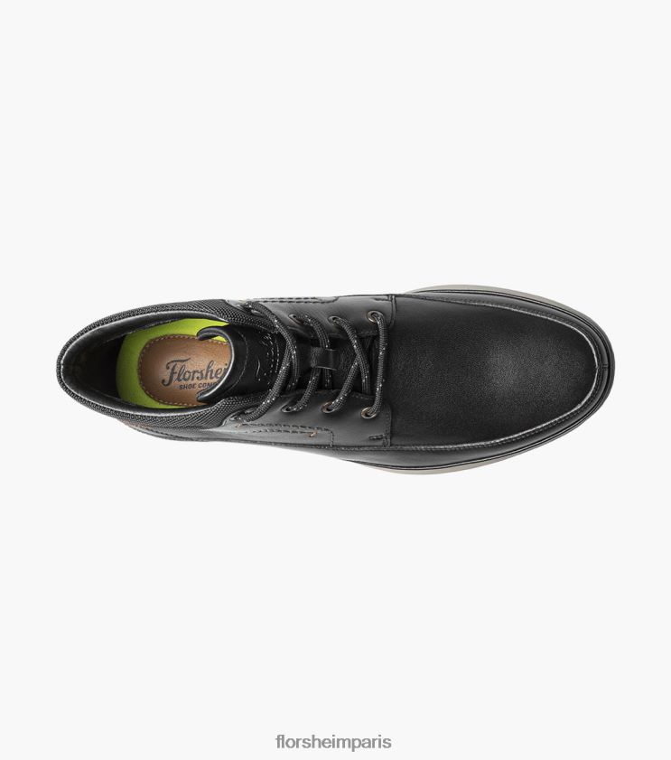 bottines chukka saul à bout uni Florsheim Hommes TBZJJL289 chaussure noir
