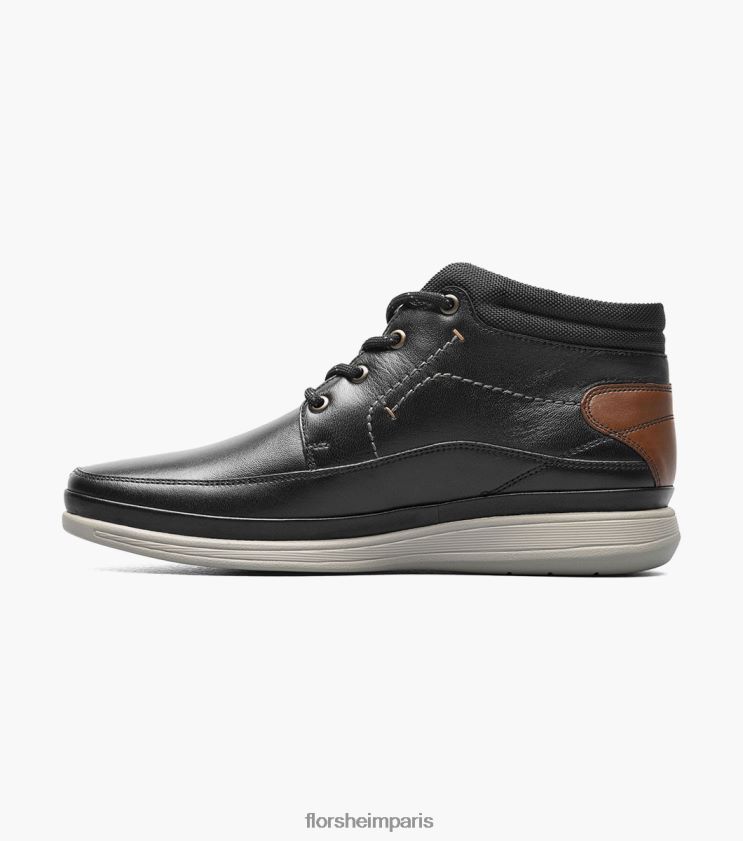 bottines chukka saul à bout uni Florsheim Hommes TBZJJL289 chaussure noir