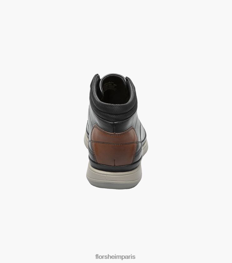 bottines chukka saul à bout uni Florsheim Hommes TBZJJL289 chaussure noir