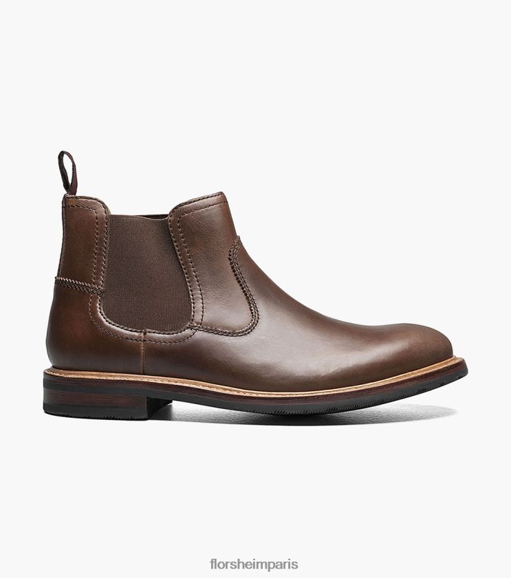 fonderie botte gore à bout uni Florsheim Hommes TBZJJL394 chaussure brun