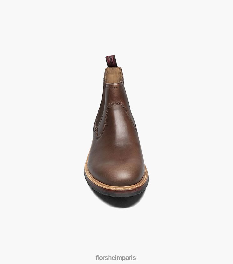 fonderie botte gore à bout uni Florsheim Hommes TBZJJL394 chaussure brun