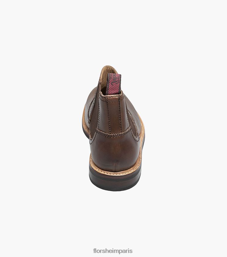 fonderie botte gore à bout uni Florsheim Hommes TBZJJL394 chaussure brun