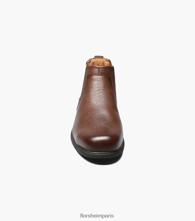 loedin work botte en acier à bout uni gore Florsheim Hommes TBZJJL416 chaussure brun