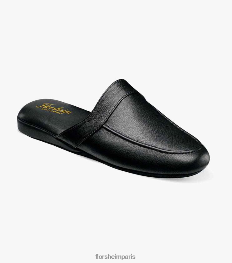 pantoufle à bout mocassin pareto Florsheim Hommes TBZJJL387 chaussure noir
