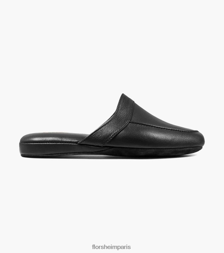 pantoufle à bout mocassin pareto Florsheim Hommes TBZJJL387 chaussure noir