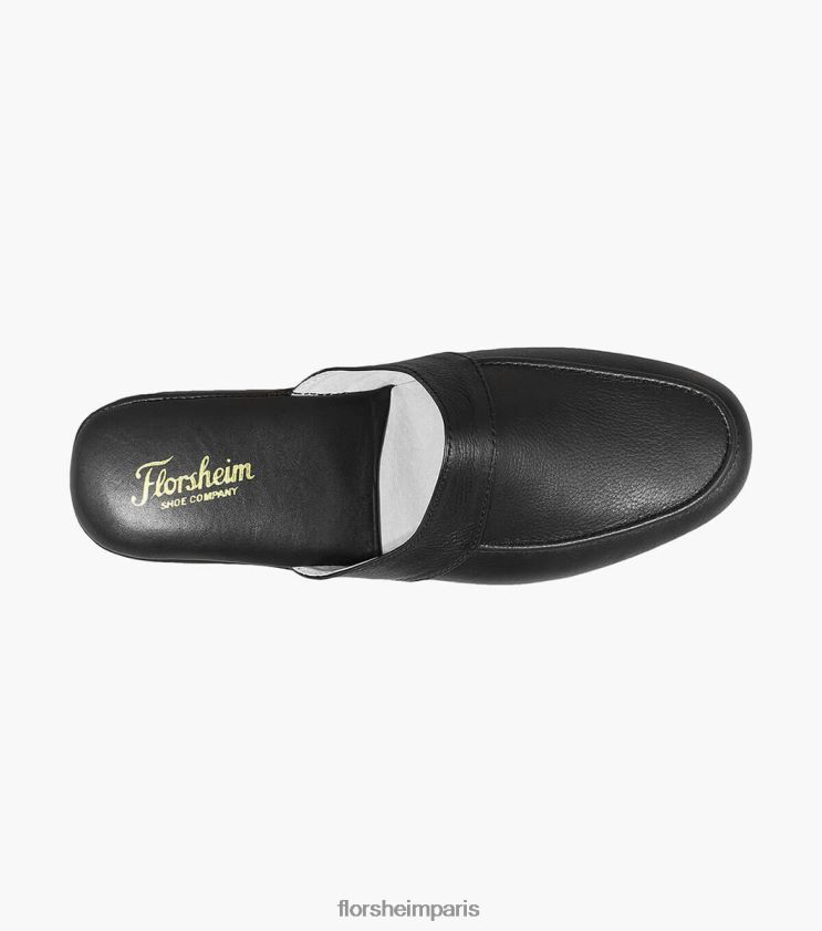 pantoufle à bout mocassin pareto Florsheim Hommes TBZJJL387 chaussure noir