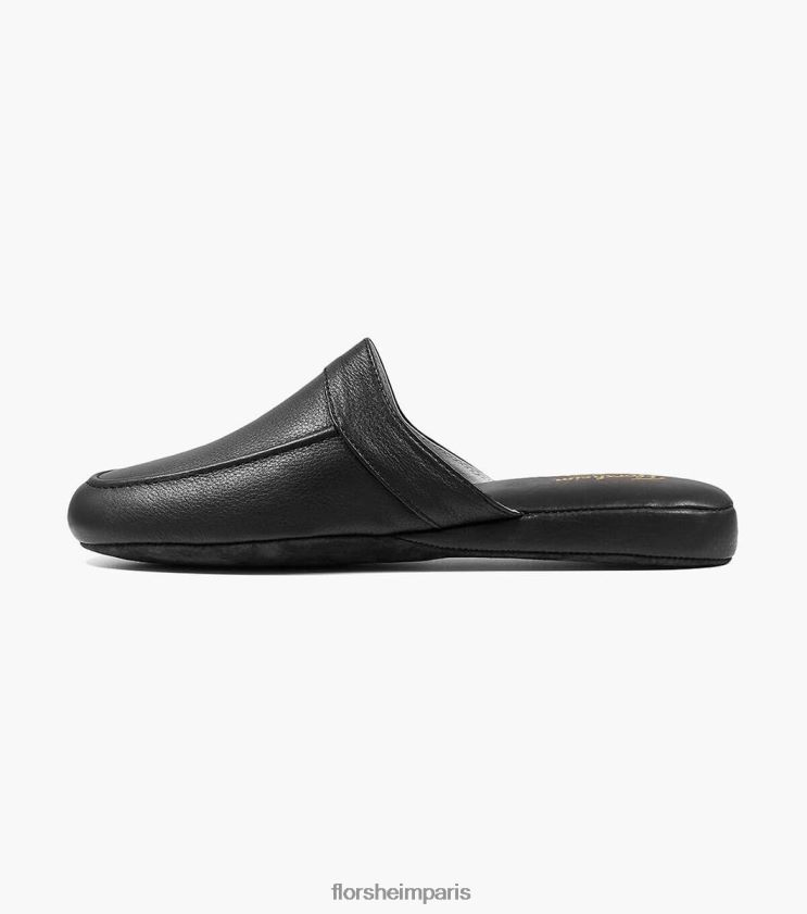 pantoufle à bout mocassin pareto Florsheim Hommes TBZJJL387 chaussure noir