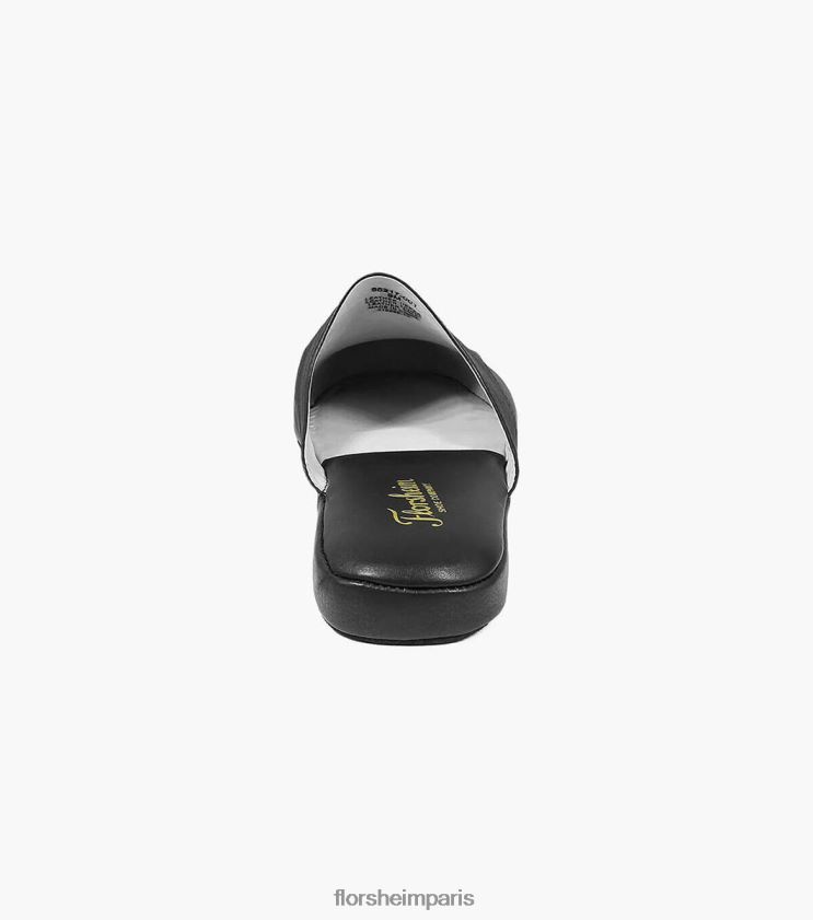 pantoufle à bout mocassin pareto Florsheim Hommes TBZJJL387 chaussure noir