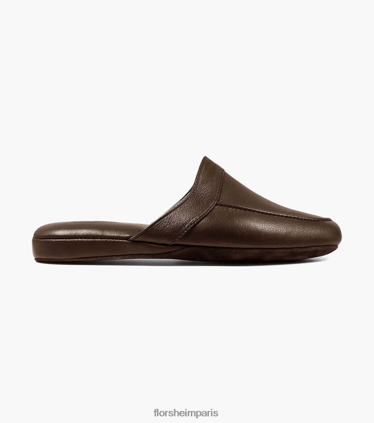 pantoufle à bout mocassin pareto Florsheim Hommes TBZJJL388 chaussure brun