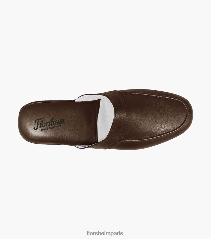 pantoufle à bout mocassin pareto Florsheim Hommes TBZJJL388 chaussure brun