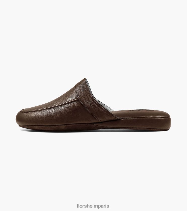 pantoufle à bout mocassin pareto Florsheim Hommes TBZJJL388 chaussure brun