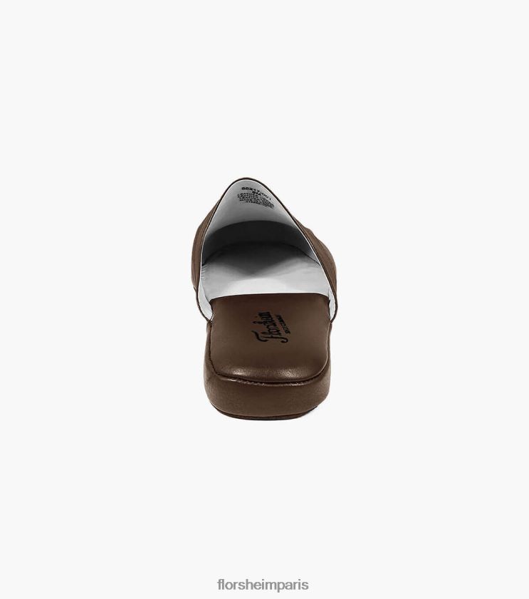 pantoufle à bout mocassin pareto Florsheim Hommes TBZJJL388 chaussure brun