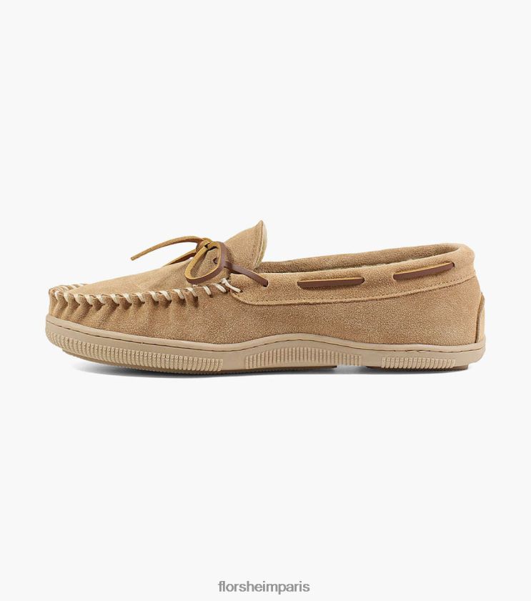 pantoufle cozzy moc toe Florsheim Hommes TBZJJL384 chaussure sable