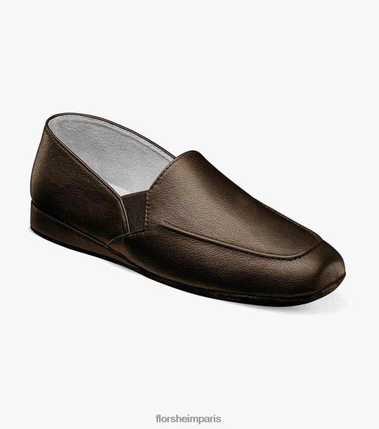pantoufle pareto opera moc toe Florsheim Hommes TBZJJL386 chaussure brun