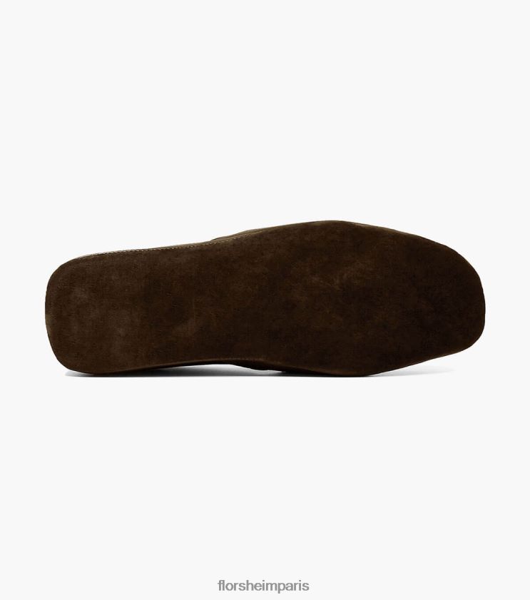 pantoufle pareto opera moc toe Florsheim Hommes TBZJJL386 chaussure brun