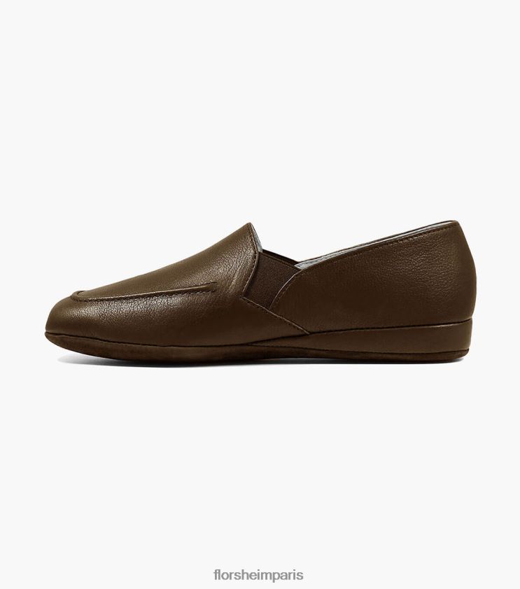 pantoufle pareto opera moc toe Florsheim Hommes TBZJJL386 chaussure brun