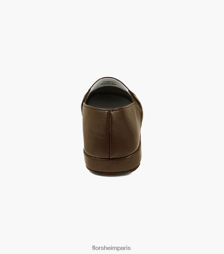 pantoufle pareto opera moc toe Florsheim Hommes TBZJJL386 chaussure brun