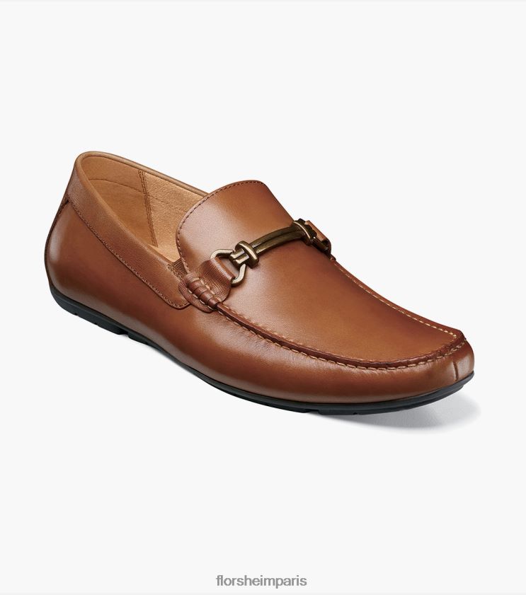pilote d'embout talladega moc Florsheim Hommes TBZJJL99 chaussure Cognac