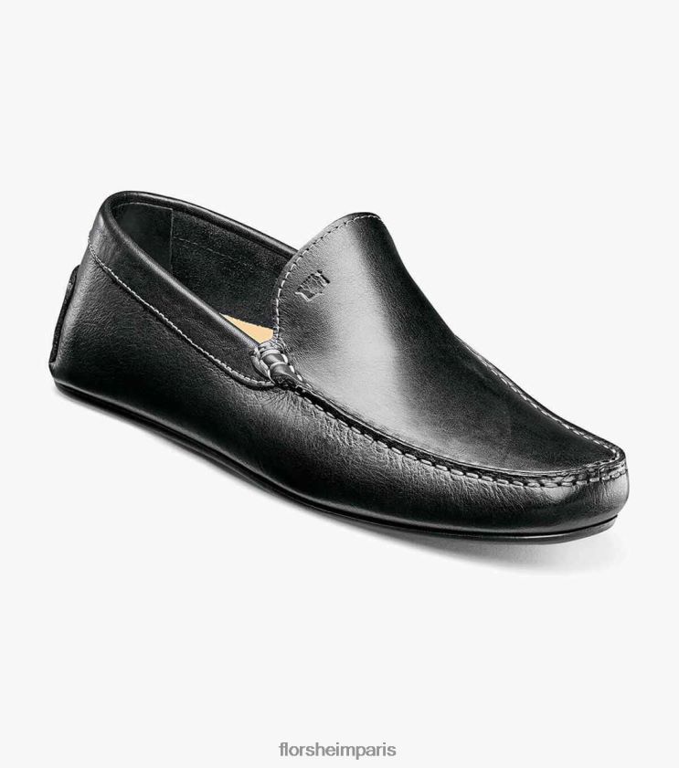 pilote vénitien comète moc toe Florsheim Hommes TBZJJL395 chaussure noir