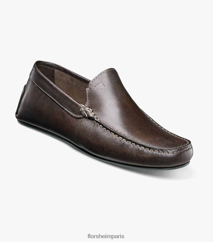 pilote vénitien comète moc toe Florsheim Hommes TBZJJL396 chaussure brun
