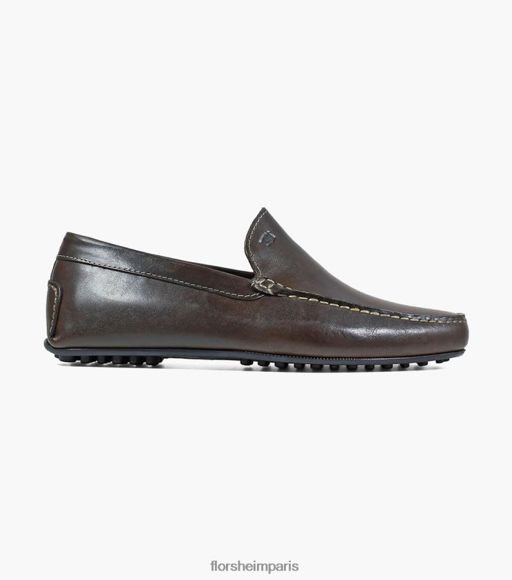 pilote vénitien comète moc toe Florsheim Hommes TBZJJL396 chaussure brun