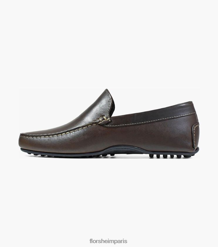 pilote vénitien comète moc toe Florsheim Hommes TBZJJL396 chaussure brun
