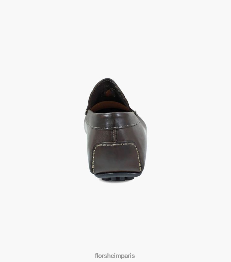 pilote vénitien comète moc toe Florsheim Hommes TBZJJL396 chaussure brun