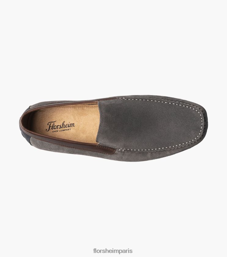 pilote vénitien talladega moc toe Florsheim Hommes TBZJJL102 chaussure multi gris