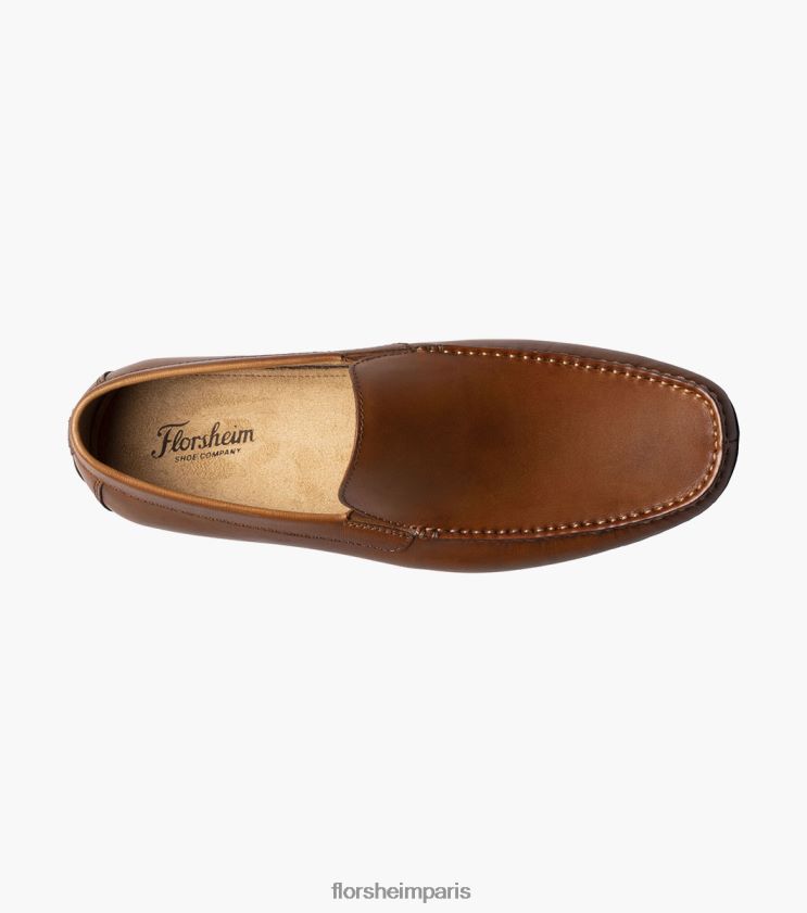 pilote vénitien talladega moc toe Florsheim Hommes TBZJJL103 chaussure Cognac