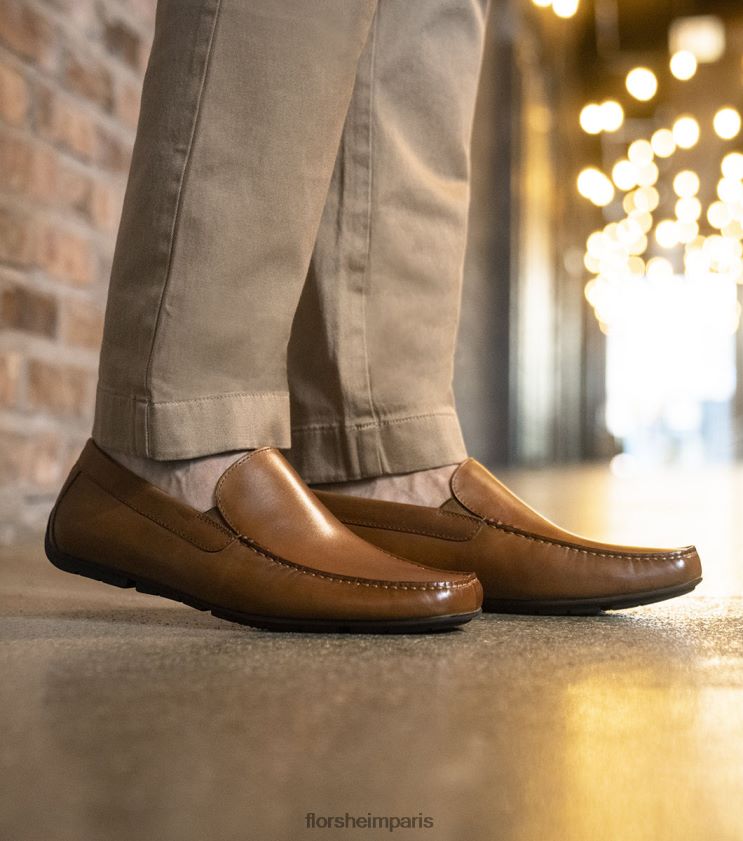 pilote vénitien talladega moc toe Florsheim Hommes TBZJJL103 chaussure Cognac