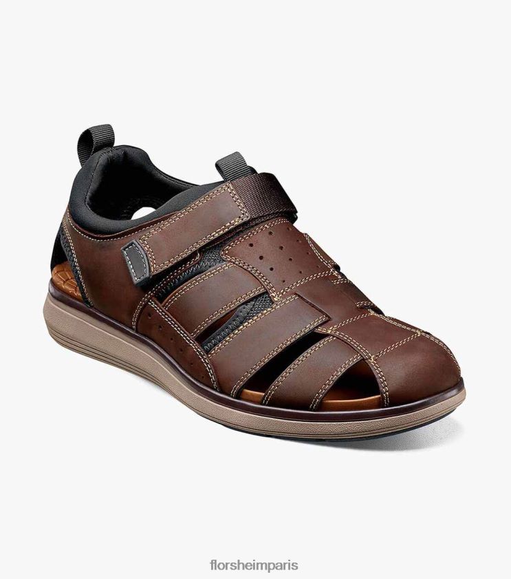 sandale de pêcheur aventure Florsheim Hommes TBZJJL376 chaussure ch marron