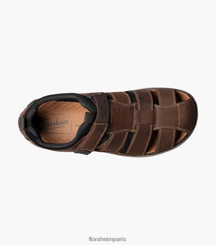 sandale de pêcheur aventure Florsheim Hommes TBZJJL376 chaussure ch marron