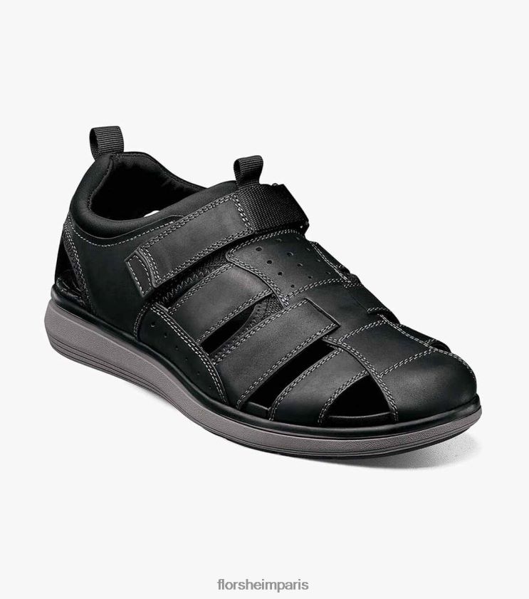 sandale de pêcheur aventure Florsheim Hommes TBZJJL377 chaussure ch noir