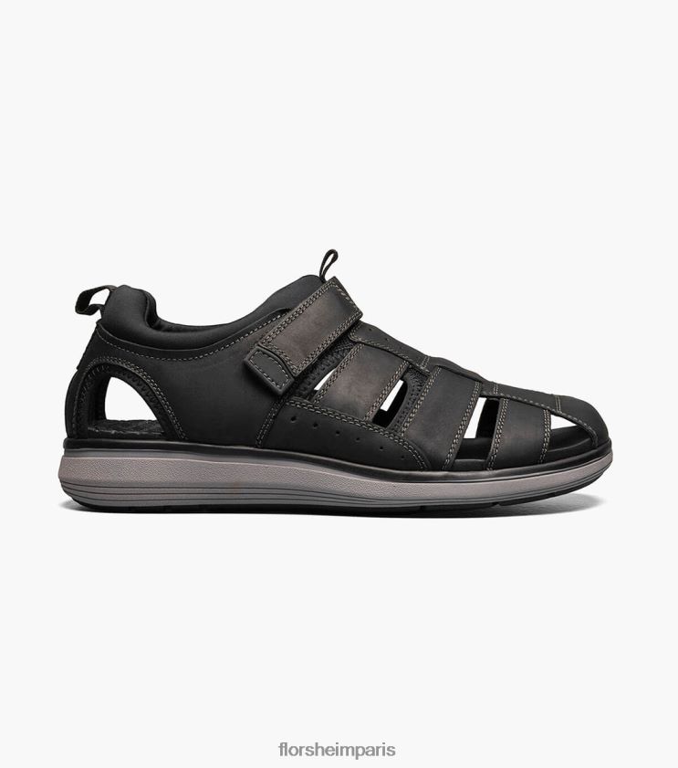 sandale de pêcheur aventure Florsheim Hommes TBZJJL377 chaussure ch noir