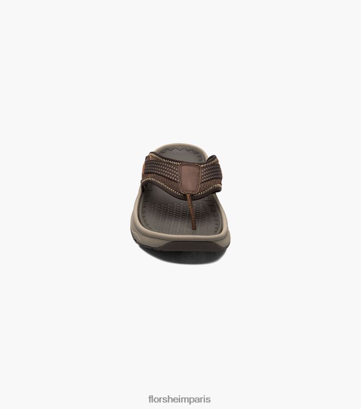 sandale à lanières bande de roulement lite 2 Florsheim Hommes TBZJJL369 chaussure ch marron