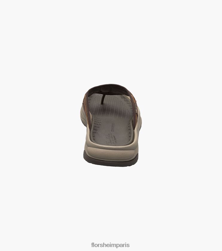 sandale à lanières bande de roulement lite 2 Florsheim Hommes TBZJJL369 chaussure ch marron