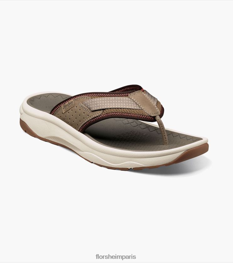 sandale à lanières bande de roulement lite 2 Florsheim Hommes TBZJJL371 chaussure taupe