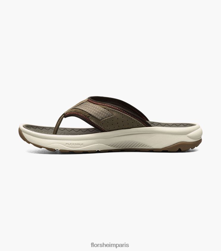 sandale à lanières bande de roulement lite 2 Florsheim Hommes TBZJJL371 chaussure taupe