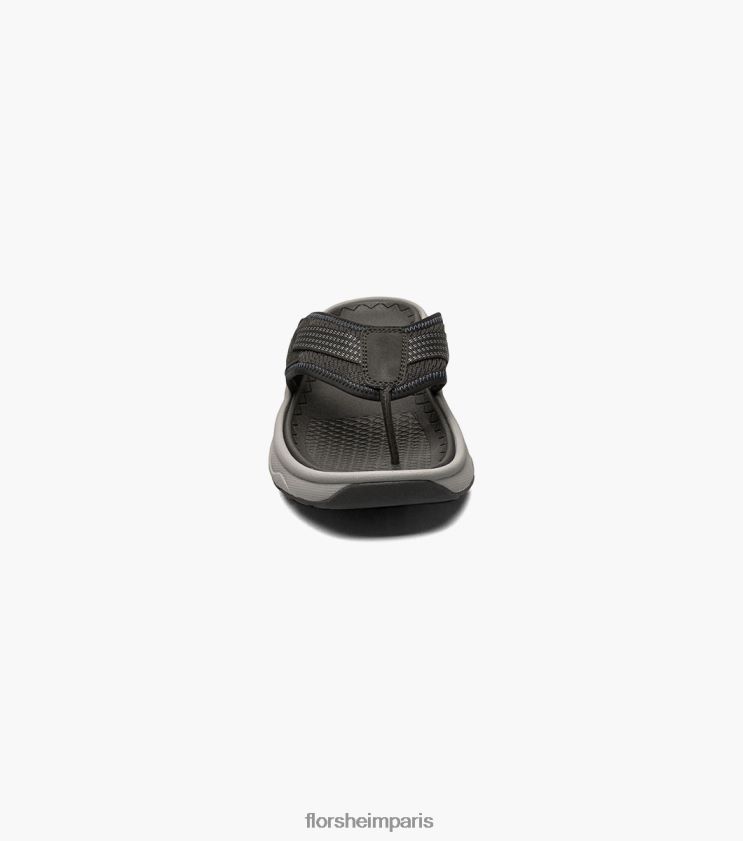 sandale à lanières bande de roulement lite 2 Florsheim Hommes TBZJJL372 chaussure noir