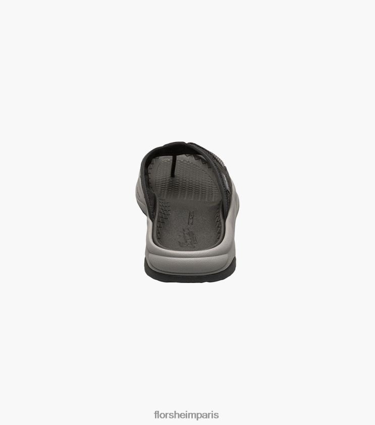 sandale à lanières bande de roulement lite 2 Florsheim Hommes TBZJJL372 chaussure noir
