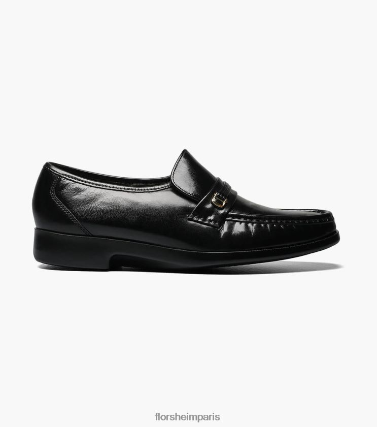 mocassin milano moc Florsheim Hommes TBZJJL278 chaussure noir