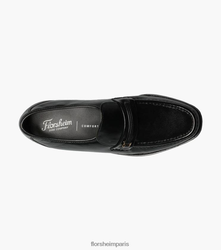 mocassin milano moc Florsheim Hommes TBZJJL278 chaussure noir
