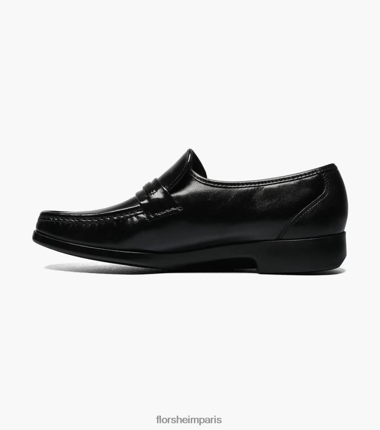 mocassin milano moc Florsheim Hommes TBZJJL278 chaussure noir