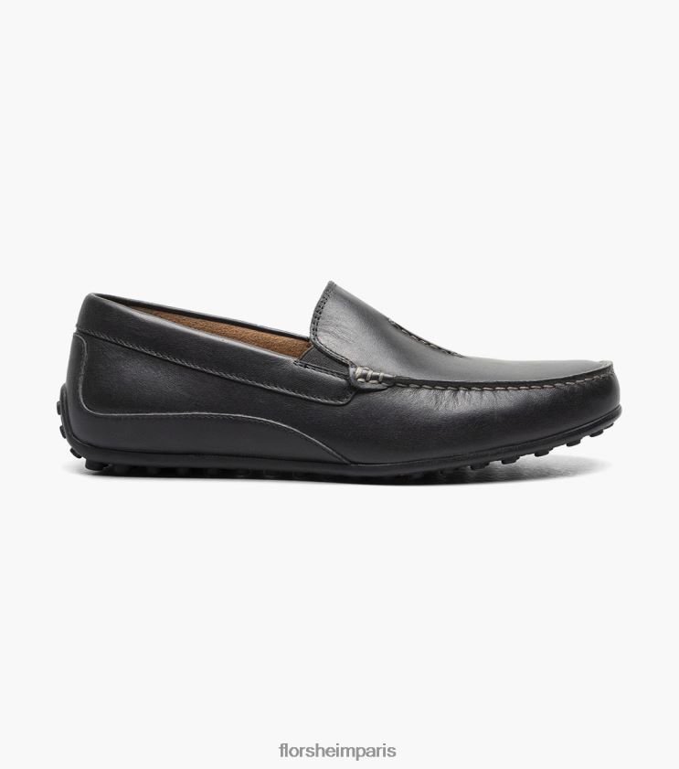 mocassin vénitien à bout moc papillon Florsheim Hommes TBZJJL105 chaussure noir