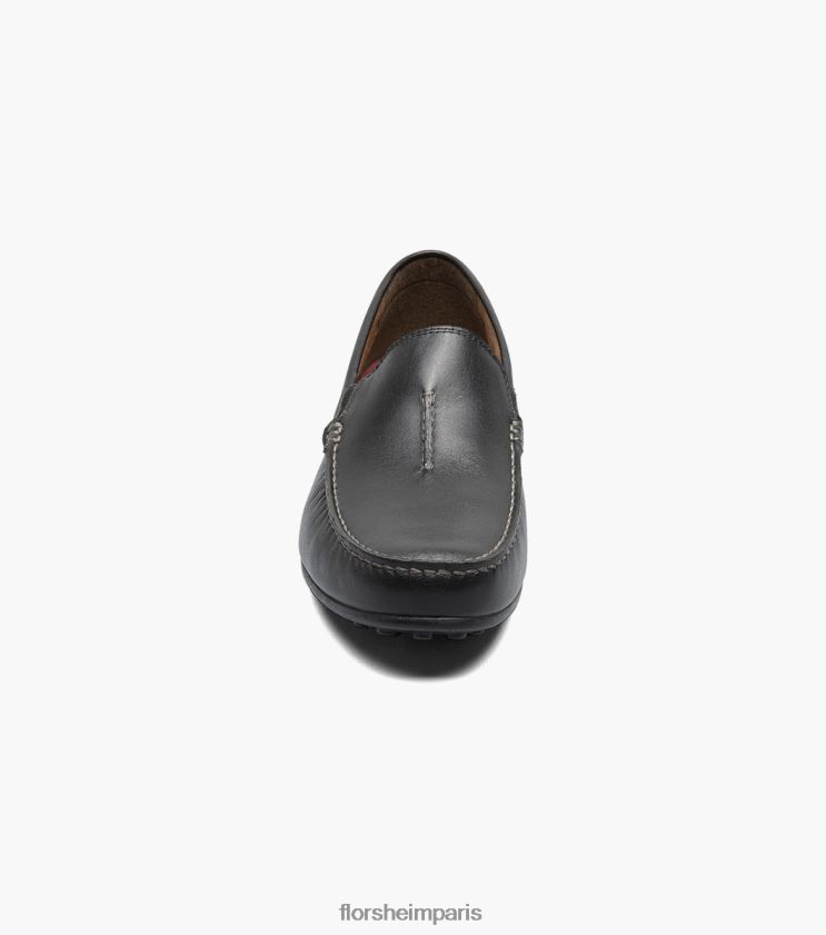 mocassin vénitien à bout moc papillon Florsheim Hommes TBZJJL105 chaussure noir