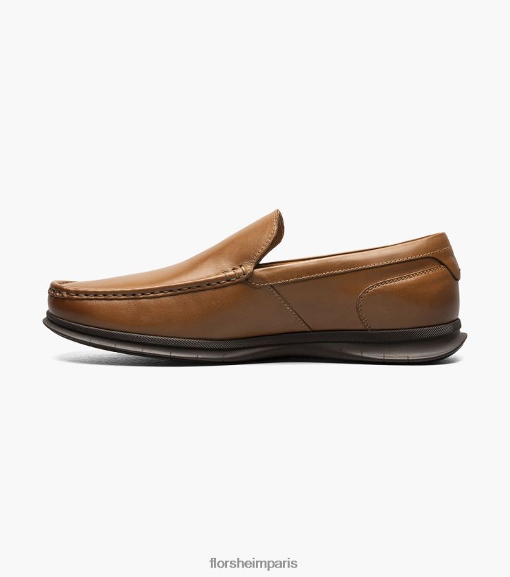 mocassin vénitien montigo moc toe Florsheim Hommes TBZJJL104 chaussure Cognac