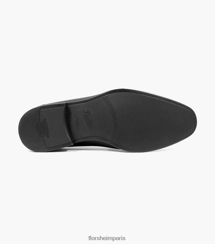 mocassins amelio à bout mocassin Florsheim Hommes TBZJJL259 chaussure noir