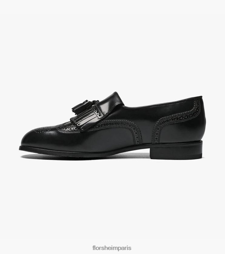 mocassins à bout golf lexington Florsheim Hommes TBZJJL167 chaussure noir
